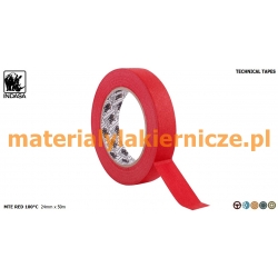 INDASA 580370 MTE RED 100°C  24mm x 50m Masking Tape materialylakiernicze.pl.